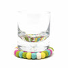 Hand Crafted Felt Ball Coasters: 4-pack, Candy