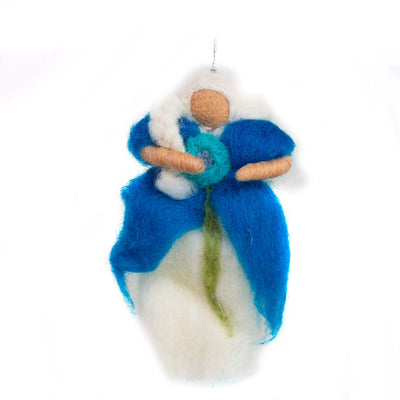 Turquoise Angel Fairy Ornament