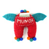 Red Monster Felt Tooth Fairy Pillow