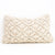 Macrame Pillow, Rectangular Beige