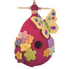 Wild Woolies Felt Birdhouse - Butterfly