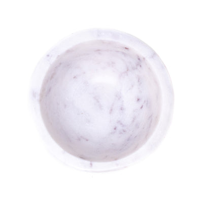 Handmade Marble Bowl, White