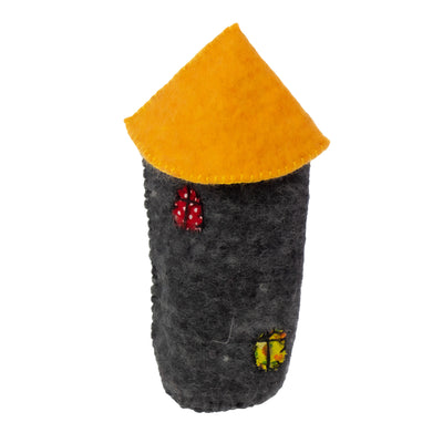 Handcrafted Felt Castle, 7.5"