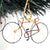 Recycled Wire Bicycle Ornament - Pack of 10