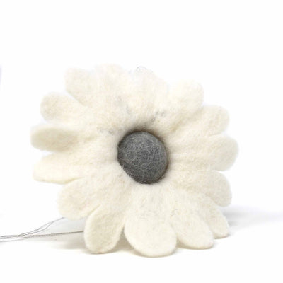 White Angel Felt Ornament