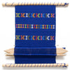 Guatemalan Hand Loom Wall Tapestry, Blue and Primary Colors