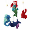 Mermaid Felt Nursery Mobile