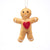 Rainbow Ginger Friend Ornament - Red Heart