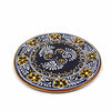 Encantada Handmade Pottery 8 Trivet or Wall Hanging, Blue