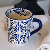 Encantada Mexican Handmade Pottery Set of 2 Mugs, Plumeodo