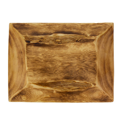 Hand Carved Jacaranda Wood Bowl Platter