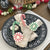 Set of 4 Napkin Rings, Peppermints