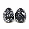 Encantada Handmade Pottery Salt & Pepper Shakers, Ink