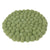 Felt Ball Trivet: Round, Sage