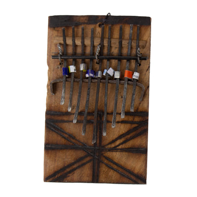 Pack of 5 - African Kalimba Finger Piano Ornament