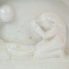 Soapstone Kenya Nativity Sculpture of Holy Family under Christmas Tree