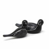 2-Piece Set - Soapstone Black Birds - Big & Little