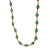 Haiti Clay Bead Short Necklace, Green