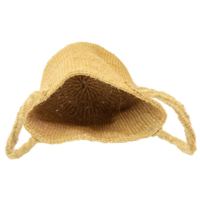 Natural Sisal Bag with Handles, 12 Inch