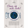 Midnight Daisy Felt Napkin Rings, Set of 4