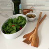 Olive Wood Serving Set, Extra-Large Helping Hands